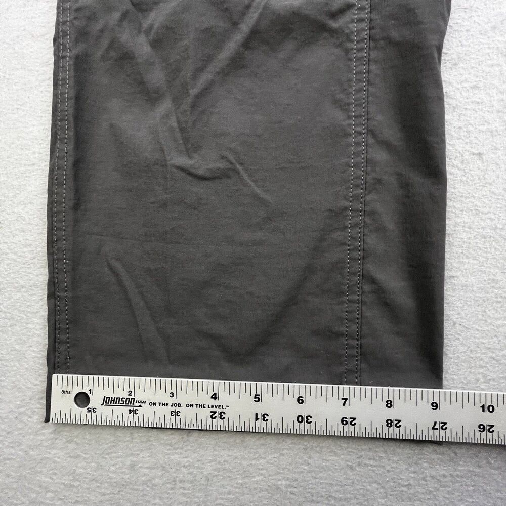 Eddie Bauer First Ascent Pants Mens 44x31 Gray Cargo Nylon Stretch Hiking - Picture 14 of 15